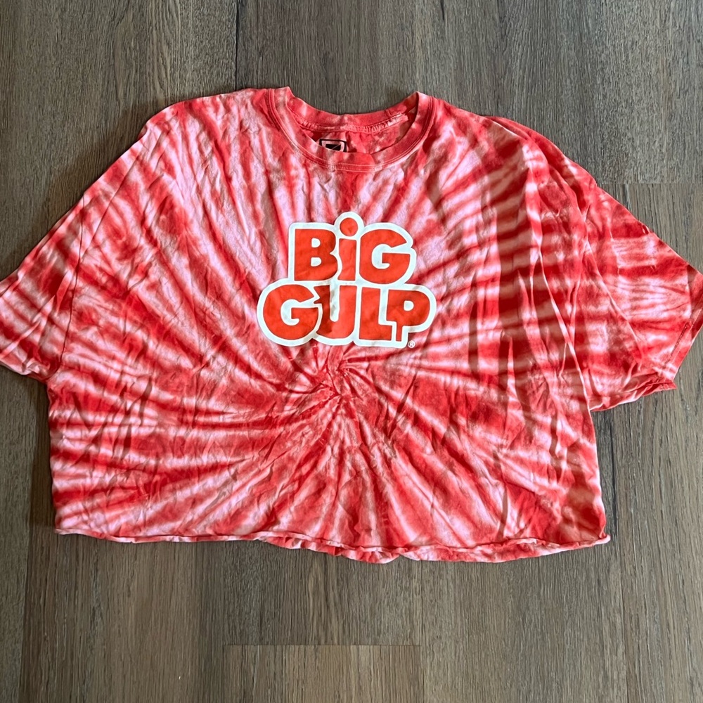 Big Gulp 7/11 Plus Size Crop Top